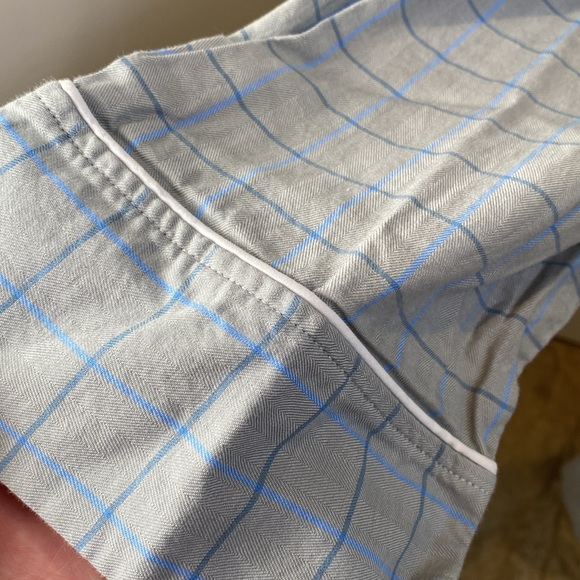 Men’s Nautica Long Sleeve Lightweight Cotton Woven Robe - Picture 4 of 8